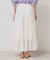 【軽い着心地／インド綿】ティアードロングスカート