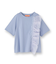 【オーガンジーラッフル】大人フェミニンTシャツ