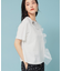 【オーガンジーラッフル】大人フェミニンTシャツ