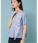 【オーガンジーラッフル】大人フェミニンTシャツ