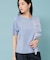 【オーガンジーラッフル】大人フェミニンTシャツ