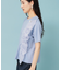 【オーガンジーラッフル】大人フェミニンTシャツ