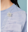 【オーガンジーラッフル】大人フェミニンTシャツ