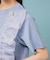 【オーガンジーラッフル】大人フェミニンTシャツ