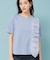 【オーガンジーラッフル】大人フェミニンTシャツ