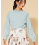 【COLLECTION LINE】フリルラメニット