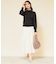 【COLLECTION LINE】フリルラメニット