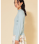 【COLLECTION LINE】フリルラメニット
