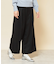 【COLLECTION LINE】ベルト付ガウチョパンツ