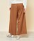 【COLLECTION LINE】ベルト付ガウチョパンツ