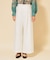 【COLLECTION LINE】ベルト付ガウチョパンツ