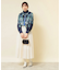 【COLLECTION LINE】オリエンタルパネル柄ブラウス