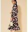【COLLECTION LINE】チャイナ花柄ワンピース