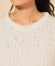 【COLLECTION LINE】衿付きパール調ニット