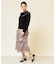 【COLLECTION LINE】透かしパール調ニット