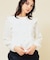 【COLLECTION LINE】透かしパール調ニット