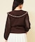 【COLLECTION LINE】透かしパール調ニット