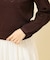 【COLLECTION LINE】透かしパール調ニット