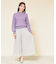 【SS～Lサイズ展開／6色展開】パール調ニット