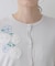 【SS～Lサイズ展開／フラワー刺繍】クラフトニット