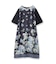 【co creation and yours／SS～L】多色花柄プリント五分袖ワンピース