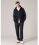 【Made in JAPAN】ニットスリーブ ジップアップ パーカ