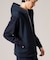 【Made in JAPAN】ニットスリーブ ジップアップ パーカ