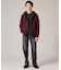 【Made in JAPAN】ニットスリーブ ジップアップ パーカ
