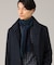 【ウールカシミヤブレンド】ビーバー調 スタンドカラー コート