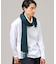 【カシミヤ100％】無地リバー 配色カシミヤマフラー