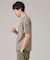 【尾州織/Made in JAPAN】メランジ Tシャツ