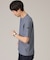 【尾州織/Made in JAPAN】メランジ Tシャツ