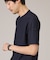 【尾州織/Made in JAPAN】メランジ Tシャツ