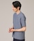 【尾州織/Made in JAPAN】メランジ Tシャツ