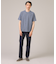 【尾州織/Made in JAPAN】メランジ Tシャツ