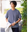 【尾州織/Made in JAPAN】メランジ Tシャツ