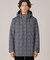 【3WAY】ジャカード グレンチェック ダウンライナー ブルゾン
