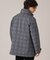 【3WAY】ジャカード グレンチェック ダウンライナー ブルゾン