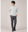 【Made in JAPAN】千鳥柄 ストレッチ プルオーバー