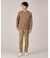 【Made in JAPAN】千鳥柄 ストレッチ プルオーバー