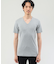 ベーシック半袖VネックTシャツ