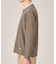 【Made in JAPAN】フェイクレイヤード　キーネック　カットソー