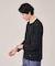 【Made in JAPAN】フェイクレイヤード　キーネック　カットソー