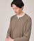 【Made in JAPAN】フェイクレイヤード　キーネック　カットソー