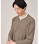 【Made in JAPAN】フェイクレイヤード　キーネック　カットソー