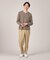 【Made in JAPAN】フェイクレイヤード　キーネック　カットソー