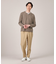 【Made in JAPAN】フェイクレイヤード　キーネック　カットソー