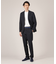 【Made in JAPAN】レザーコンビ マットバックル ゴムメッシュベルト