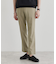 サイドゴアウエスト ストレートパンツ