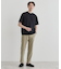 サイドゴアウエスト ストレートパンツ